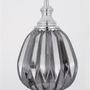 Dekorativní - NV 9066101 Závěsné svítidlo ZARLEY chromovaný kov kouřové šedé sklo E27 1x12W 230V IP20 bez žárovky - NOVA LUCE - foto 3