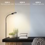 Stojací lampy - BRILO 1297015 LED CCT stojací svítidlo s dotykovým vypínačem 128 cm 6,6W 600lm černá (starý kód: BRILO 1297-015) - BRILO - foto 3
