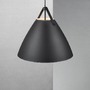Kónická - NOR 84363003 Závěsné svítidlo Strap 68 1x60W E27 černá - NORDLUX - foto 3