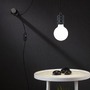 Subtilní - P 78436 Neordic závěsné svítidlo Tilla vč. zástrčky E27 max. 20W černá stmívatelné kov - PAULMANN - foto 3