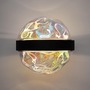 Dekorativní - M MOD379WL-L6B2.7K Nástěnné svítidlo Misterio 2700K 6W teplá bílá 650lm černý kov sklo stmívatelné  - MAYTONI - foto 3