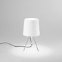 Stolní lampy dekorační - FAN I-MARLEY/L BCO Stolní lampa Lume Marley, bílá, 1 x E14, 25 x 43,5 cm - FANEUROPE - foto 3