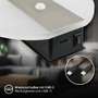 Nepřímé osvětlení - BRI 3889012 Taro nástěnné svítidlo - 2,5W, 100lm, bezdrátové, LED, s pohybové čidlo, matný nikl - BRILONER - foto 3