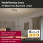 Podélná - P 71431 LED závěsné svítidlo Smart Home Zigbee 3.0 Lento měnitelná bílá 26,4W titanová stmívatelné - PAULMANN - foto 3
