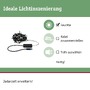 Dekorační - P 94642 Plug &amp; Shine LED světelný řetěz Yuna RGB 7,4m IP44 3W černá - PAULMANN - foto 3