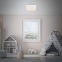 Hranatá - BRI 7078-416 LED stropní svítidlo hvězdné nebe, 28,7 cm, 21 W, bílé - BRILONER - foto 3