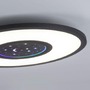 Kruhová - LD 15572-18 ASTRO LED stropní svítidlo, černá, CCT, RGB, dálkový ovladač, stmívatelné, paměťová funkce RGB+2700-5000K - LEUCHTEN DIREKT / JUST LIGHT - foto 3
