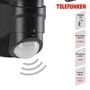 Reflektory - TF 304605TF TELEFUNKEN LED venkovní bodové svítidlo s čidlem, 21,8 cm, 20 W, černá - BRILONER - foto 3