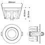 Koupelnová - LA 1010757 DOWNLIGHT P 84 12 WM 840 60 ML WH IP54 - BIG WHITE (SLV) - foto 3