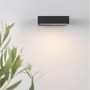 Nástěnná - NV 9160101 Venkovní nástěnné svítidlo BRIN antracitový hliník čiré sklo LED 10W 3000K 200-240V 101st. IP65 - NOVA LUCE - foto 3