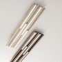 Dekorativní - FAN LED-KUMA-RT80-NER Stropní LED svítidlo Kuma (černá, dřevo) 24 W, CCT 2700 / 3200 / 4000 K, 80 x 15 x 5,2 cm - FANEUROPE - foto 3
