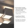 Dekorativní - LD 14114-16 TETRIS LED stropní svítidlo bílé moderní kostka teplá bílá do obývacího pokoje 3000K - JUST LIGHT - foto 3