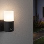Nástěnná - P 94648 Venkovní nástěnné svítidlo Tubs pohybové čidlo IP44 kruhové 105x130mm max. 15W 230V šedá mat kov/umělá hmota - PAULMANN - foto 3