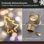 LED osvětlení na BATERIE - P 2412262 Svítidlo na baterii vánoční ozdoba stromeček hnědá, zlatá 100mm 2200K - PAULMANN - foto 3