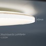 Kruhová - BRILO 7654016 Slim svítidlo LED panel pr.37,5 cm - 22W, 3000lm, hvězdné nebe, neutrální bílá, bílé - BRILO - foto 3