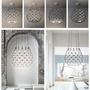 Dekorativní - LUCE 1D86KW102001B Závěsné svítidlo MESH korpus 100cm 2700K 61W LED vč.závěsného systému 1m a bezdrátového ovládání (starý kód: LUCE 1D86KW101001A) - LUCEPLAN - foto 3