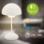 Stolní lampy dekorační - BRILO 7578016 BRILONER Kugle stolní lampička - 3W, 250lm, bezdrátová, LED, stmívatelné, dotykový vypínač, teplá bílá, bílá 7578016 - foto 3