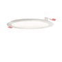 Kruhová - RED R12124 SLENDER R 22 zápustná matný nikl 230V LED 18W 3000K - RED - DESIGN RENDL - foto 3