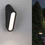 Nástěnná - P 94733 LED venkovní nástěnné svítidlo Cliff IP44 64x116mm 3000K 9,5W 230V antracit hliník - PAULMANN - foto 3