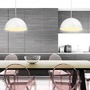 Polokoule - RED R11707 MONROE 40 závěsná lesklá bílá/bílá  230V E27 42W - RED - DESIGN RENDL - foto 3