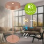 Stolní lampy dekorační - BRILO 7668014 Pala stolní lampička - 2W, 200lm, bezdrátová, LED, dotykový vypínač, stmívatelné, kávová - BRILO - foto 3