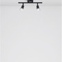Bodová - NV 960006 Bodové svítidlo LUP saténový černý kov GU10 2x5W 230V IP20 bez žárovky - NOVA LUCE - foto 3