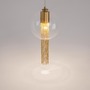 Koule - M P095PL-01BZ1 Závěsné svítidlo Flusso 12W průhledné sklo bronz kov - MAYTONI - foto 3
