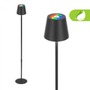 Stojací lampy - BRILO 1507015 Coloris RGBW LED stojanová bezdrátová lampa, stmívatelná, dotykový vypínač, antracit - BRILO - foto 3
