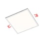 Hranatá - RED R12171 SLENDER SLIM SQ 17 zápustná chrom 230V LED 24W 3000K - RED - DESIGN RENDL - foto 3
