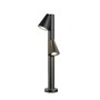 Sloupková - LA 1008017 T-TUBE 70 POLE venkovní stojací lampa, GU10, dvojitá, IP65, max. 10 W, černá - BIG WHITE (SLV) - foto 3