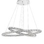 Kruhová - NV 7403002 Závěsné svítidlo CELINE chromovaný hliník a křišťál nastavitelné LED 52W 3000K IP20 - NOVA LUCE - foto 3