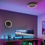 Kruhová - P 71056 LED nástěnné/stropní svítidlo Spaceglow One RGB+ 230V 34,5W stmívatelné černá mat - PAULMANN - foto 3