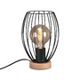 Stolní lampy dekorační - BRILO 7038-015 Stolní lampa, pr. 17,5 cm, max. 25 W, černá - BRILO - foto 3