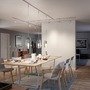 Sady - P 5062 URail set Smart Home Zigbee 3.0 lištový spot Barelli GU10 max. 3x10W stmívatelné 230V matný chrom/chrom Smart Home Zigbee - PAULMANN - foto 3