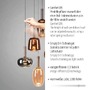 Dekorativní - PN 2682-70 IRIDES LED závěsné svítidlo 5 ramenné nastavitelná výška Comfort Lift paměťová funkce SimplyDim 3000K - PAUL NEUHAUS - foto 3