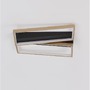 Hranatá - NV 9248113 Stropní svítidlo ELIZE černá a mosazná zlatá ocel, hliník a silikon LED 28W 230V 3000K IP20 stmívatelné - NOVA LUCE - foto 3