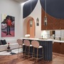 Dekorativní - M MOD302PL-01GR Závěsné svítidlo Antic E14 40W šedé sklo kov bronz - MAYTONI - foto 3