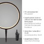 Zápichy - LD 19510-18 ZIRKULU LED venkovní svítidlo se zápichem průměr 32cm černá IP65 s časovačem do zahrady 3000K - JUST LIGHT - foto 3