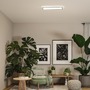 Hranatá - P 71312 LED Panel Atria Shine White Select IP44 hranaté 560x200mm 15,2W 3000 - 6500K matný chrom - PAULMANN - foto 3