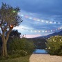Světelné kabely - FAN I-PICNIC-COLOR Žárovková girlanda LED PICNIC, plastový, černý, 25 x E12, 0,3 W, červené/žluté/zelené/modré světlo, IP44 - FANEUROPE - foto 3