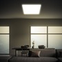 Hranatá - BRILO 7535416 Tava LED stropní svítidlo, ploché, přímé a nepřímé osvětlení, 6000 lm, 45 W, bílé, 56x56 cm - BRILO - foto 3
