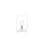 Stolní lampy dekorační - FAN I-SMITH-L1-BCO Stolní lampa LUME SMITH bílá/nikl, 1xE27, 19,5 x 24,8 cm - FANEUROPE - foto 3