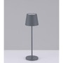 Na baterie - NV 9223404 Venkovní stolní lampa SEINA šedý hliník a akryl LED 2W 2700K 5V DC IP54 vypínač na těle nabíjecí s PG základnou nebo USB C kabelem - NOVA LUCE - foto 3