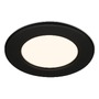 Kruhová - BRI 7049015 LED vestavné svítidlo, 11,5 cm, 6W, 600lm, černá - BRILONER - foto 3
