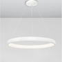 Kruhová - NV 8105601 D Závěsné svítidlo ALBI bílý hliník a akryl LED 50W 230V 3000K IP20 stmívatelné - NOVA LUCE - foto 3