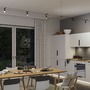 Lanka a příslušenství - P 94605 CorDuo lankový systém montážní set uchycení 2ks sada černá mat - PAULMANN - foto 3