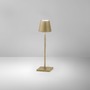 Na stůl - FAN LED-DRINK-S-ORO Nabíjecí venkovní svítidlo DRINK‑S zlatá, LED 1,5 W, 165 lm, integrovaná baterie 1900 mAh - FANEUROPE - foto 3