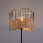 Stojací lampy - LD 11151-79 REED Stojací svítidlo z kovu a dřeva v rustikálním vintage designu - LEUCHTEN DIREKT / JUST LIGHT - foto 3