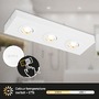 Bodová - BRI 3996036 CTS LED stropní svítidlo, 38,5 cm, 4W, 460lm, bílé - BRILONER - foto 3