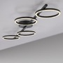 Dekorativní - LD 14212-18 Kolekce Schöner Wohnen LED stropní svítidlo MINI RITUS, černá, stmívatelné, krokově stmívatelné, 3000K - JUST LIGHT - foto 3